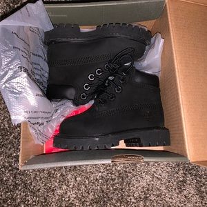 All black construction